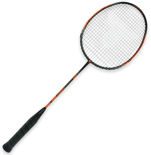 Talbot-Torro Badmintonschläger Arrowspeed 399 – 100% Graphit – Triangle-Rahmenprofil & One Piece Bauweise – 89 g – Freizeit & ambitionierte Einsteiger – Top Preis-Leistung