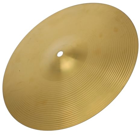 Mikikit Platillo de Batería Metálico Profesional Platillo de Repuesto para Jazz para Practicar Interiores
