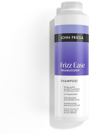 John Frieda Traumlocken Shampoo - Inhalt: 500 ml - Frizz Ease - Für gewelltes & gelocktes Haar – Vorteilsgröße/Kabinettgröße