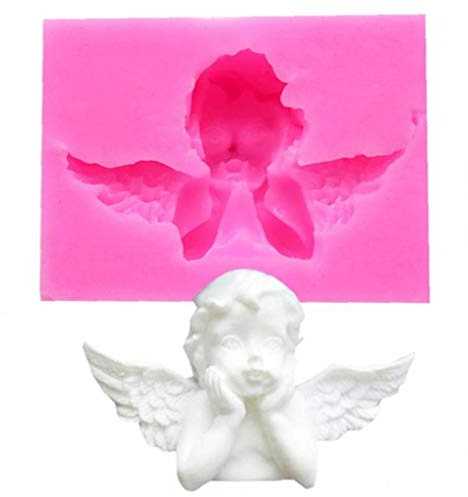 PiniceCore Silikon-Fondant-Form-Engels-Rahmen-schokoladen-Form-Form-zuckermasse Kuchen, Die Werkzeuge Kuchen Stencil