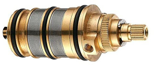 Cartouche de douche de rechange, cartouche thermostatique de 20 à 50 ℃ - Kit de réparation de barre de valve de robinet de douche - Contrôle de la température constante en laiton - Mélangeurs