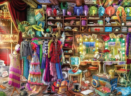 Buffalo Games - Aimee Stewart - Backstage at The Theater - 1000 Piece Jigsaw Puzzle