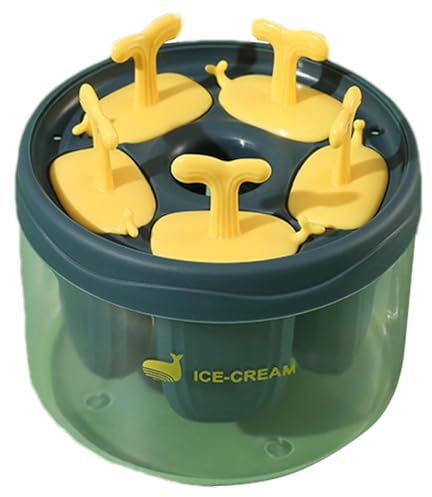 Stampo per ghiaccioli, stampi per gelato | Stampi per gelato piccoli, 5 pezzi - Stampi per ghiaccioli a rilascio facile senza BPA Macchina per ghiaccioli fatta in casa con bastoncini di ghiaccioli per