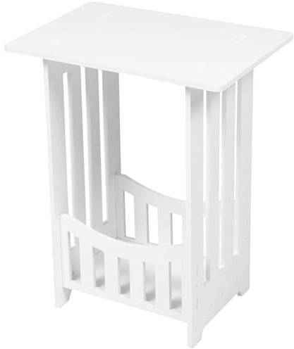 Luxshiny Nachttisch Holzverbundmaterial Kompakt Und Leicht Zu Reinigen Für Schlafzimmer Und Wohnzimmer Praktische Ablage Für Haushaltsartikel Modernes Design