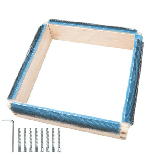 Stickrahmen | Stabiler quadratischer Stickrahmen mit Nähnadeln, handgefertigter Stickrahmen aus , -Nähzubehör für Kreuzstichprojekte und Handarbeiten