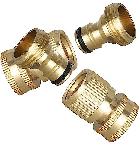 BESPORTBLE 2ensembles Raccord Rapide pour Tuyau Arrosage De Po Connecteur De Tuyau Lot de Adaptateurs De Connecteurs pour De Jardin