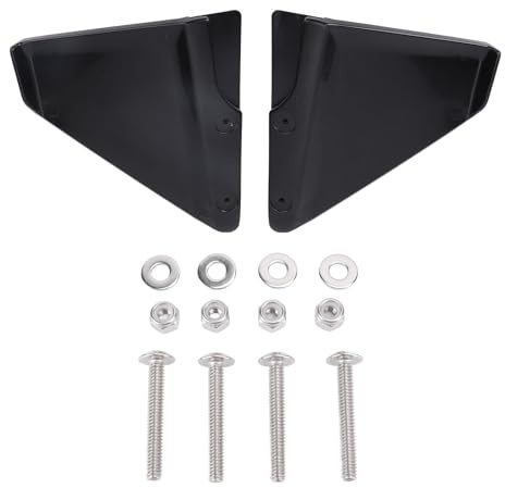 Außenborder Wassertoil PP Reduzieren Luftwiderstand Marine Boat Motor Motor-Stabilisator Professioneller Flossenstabilisator für 50-300 PS-Außenbordmotoren
