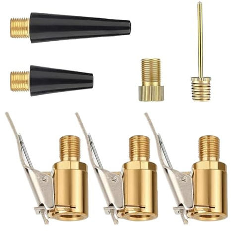WANTUSHUI Adaptador de válvula francesa, adaptador de válvula de bicicleta, adaptador de bomba de aire para todas las válvulas de bicicleta, adaptador de válvula de coche, adaptador de válvula