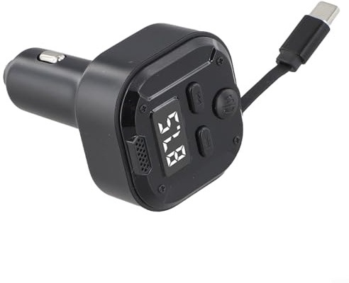 MeevrgR Cable de carga de vehículo de 10-30 V 38 W PD30W .0 de carga rápida para automóviles con luces de atmósfera controladas por voz coloridas para una mejor experiencia de conducción
