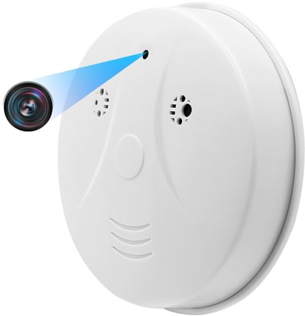 CYI Mini Cámara Espia HD 1080P, Micro Cámara Oculta Espía Camuflada Larga Duración, Camara Vigilancia WiFi Interior Mini Oculta Visión Nocturna Detección de Movimiento para Hogar, Oficina, etc.
