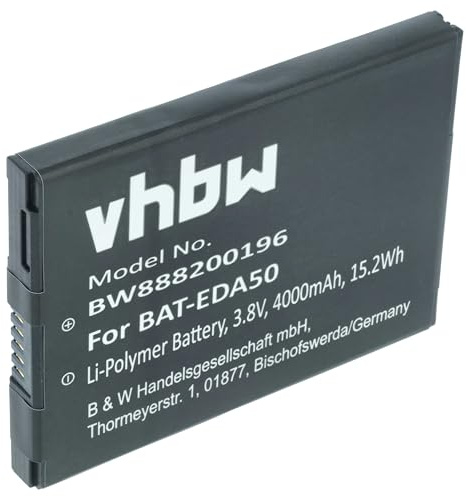 vhbw Akku kompatibel mit Honeywell Scanpal EDA51 | EDA70, EDA71 Barcodescanner POS (4000mAh, 3,8V, Li-Polymer)