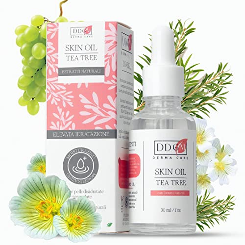 DDGM aceite arbol del te Australiano perfecto por puntos negros y acne, con aceites esenciales de oliva hidratante corporal como crema anticelulitica y crema puntos negros perfecto gel ducha, bio oil