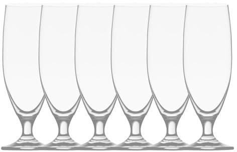 ich-zapfe.de Bicchieri birra, Calici birra, Bicchiere tulipano set di 6, IMPERIAL - 0,3 litri