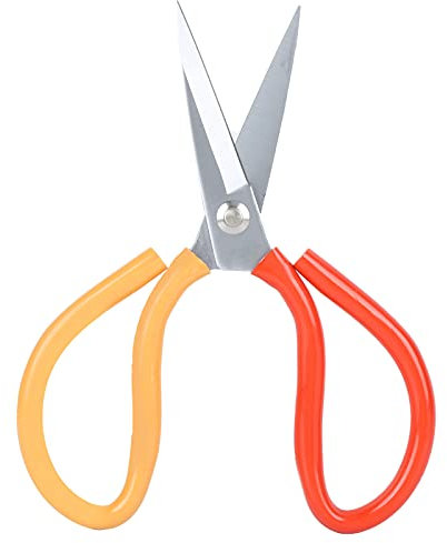 Mehrzweck-Werkzeugschere aus Rostfreiem Legiertem Stahl, Ergonomischer Griff, Effizient für Stoff und Leder mit Längerer Lebensdauer (1# / 200mm)