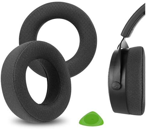GEEKRIA, Comfort Ersatz-Ohrpolster aus extra dickem Netzgewebe für Beyerdynamic DT 700 PRO X, DT 900 PRO