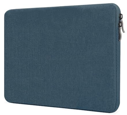 ProElife 13-Inch Laptop Sleeve Case for 2026-2024 MacBook Air 13.6 inch M5 M4 M3 Chip (A3449/A3240) & MacBook Neo 13'' A18 Pro Accessory Traveling Carrying Bag Cover Water-resistant Case (Navy Blue)
