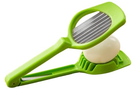 Vriusi Coupe-ova,Trancheuse à œufs,Séparateur de fruits portable - Trancheuse polyvalente, pince à fruits, gadget de cuisine pour œufs, champignons, fraises, dattes