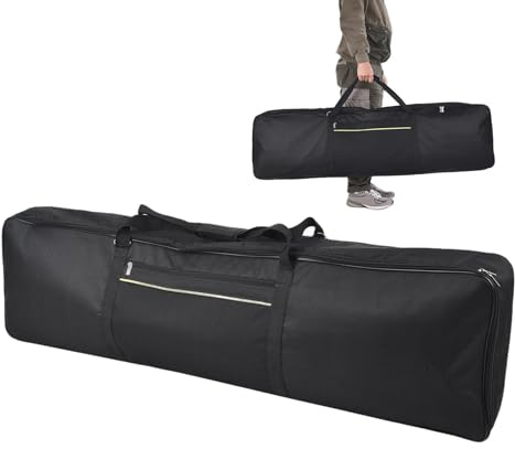 Bolsa de teclado impermeable, bolsa de almacenamiento para teclado - Bolsa de almacenamiento para instrumentos de piano de 88 teclas | Bolsa impermeable Anti-caída para mango ergonómico de instrumento