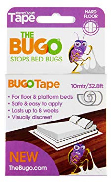 The Bugo Barrier Tape 10m Hard Floor Detector, Monitor and Trap for Bed Bugs and Other Insects