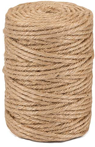 Ficelle Jute naturelle Ø5mm ±100 m La Cordeline CJN33, Naturel