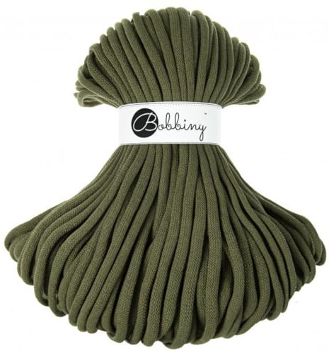 Bobbiny Jumbo-Makramee-Schnur, geflochten, 9 mm, 100 m