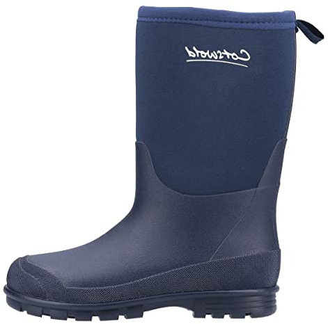 Cotswold Childrens/Kids Hilly Neoprene Galoshes (5 Big Kid) (Navy)