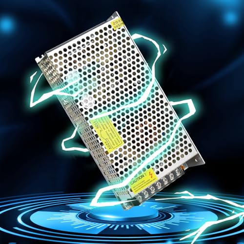 LightingWill Schaltnetzteil 12V 15A 180W Netzteil, LED Trafo Schaltwandler AC 230V auf DC 12 Volt, Adapter Transformator für LED Streifen Lichter, 3D Drucker, CCTV, LED Beleuchtung