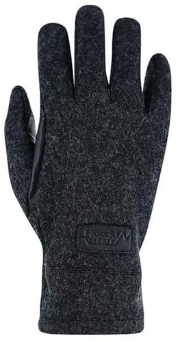 Roeckl Keila Handschuhe, Graphite m�Lange,9,5