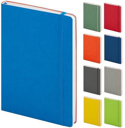 Hole Gadget ® | Notes Personalizzati con Logo, Gadget Aziendale 14x21 Flessibile Promozionale per Aziende e Omaggi a Clienti di Fine Anno, Fiere, Marketing ed Eventi Pubblicitari (50)