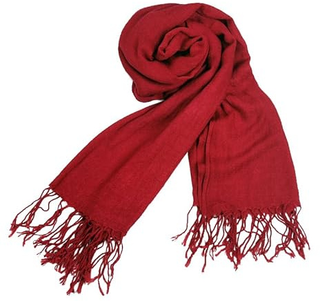 Mikasa, sciarpa Mikasa, costume da cosplay, colore rosso, ideale come regalo per amici, coppie, Natale, compleanno, Colore: rosso, 160 * 70 cm