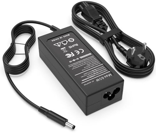 65W Laptop Netzteil für Dell Inspiron 15 16 5645 5420 5425 5620 3520 3521 3525 5625,Latitude 3520 3420 3320 3540 3340,Vostro 3400 3500 3420 3425 3520 Laptop Ladegerät Power Adapter