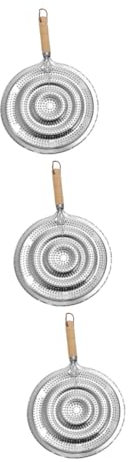 Garneck 3st Dämmplatten Halter Für Heiße Pads Topf Isolierte Unterlage Auftauen Pfannenunterlage Kaffeeteller Auf Dem Herd Arepas Kolumbianer Flammenreduzierer Heißer Topf Induktion Holz