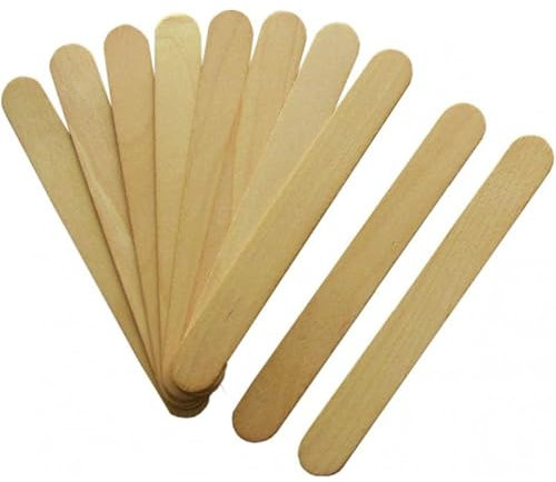 MEDIKA -69 Lot de 100 spatules jetables en bois de qualité professionnelle pour épilation à la cire chaude bois bouleau adulte dimension 150mm x 180mm x 1,6mm - 70807 qualité PREMIUM (1)