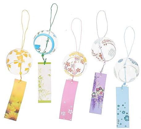 CIYODO 15stücke Farbige Handgefertigte Glaswindspiele Dekorative Hängende Windglocken Für Garten Und Innenräume Für Hochzeiten Kreative Gartendekoration