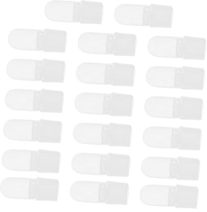 Vaguelly 20piezas Protectores De Esmalte De Uñas Funda Para Uñas Protector De Barniz Transparente Para Amigas