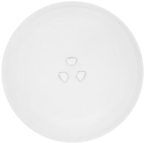 DIYEAH Plato Giratorio Para Microondas Repuesto De Vidrio Resistente y Fácil De Limpiar Para Cocina Horno Microondas