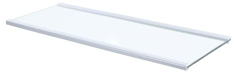 Toddmomy Estante de Vidrio Templado Resistente y Fácil de Limpiar para Refrigerador de 14.62 X 5.74 Pulgadas Adecuado para Gabinetes de Cocina y Estanterías