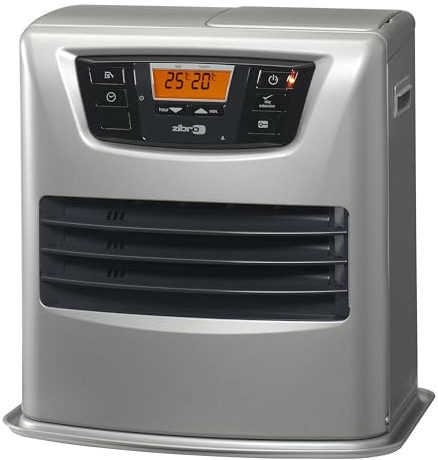 ZIBRO LC-135, Stufa a Combustibile Elettronica Portatile, Eccellenza Giapponese, Riscalda fino a 68 metri quadrati, Nessuna installazione necessaria, Potenza 3500 W