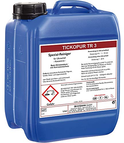 Tickopur TR3-5 Litre Cleaning Concentrate for Many Applications! (ultrasonic fluid - cleaning - cleaner - cleaning agent - concentrate- ultrasonic agent)