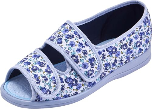 Cosyfeet Milly - Extra Wide Women's Fabric Shoes - 6E Width