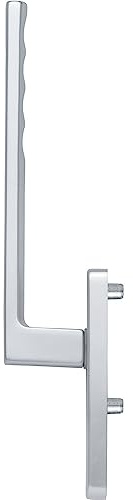 HOPPE 11598585 - Maniglia per porta scorrevole Tolone esterno PZ, lunghezza 253, alluminio argento anodizzato,