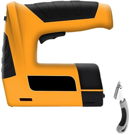 COYOUCO Chiodatrice Senza Fili, Pistola per Chiodi alimentata a Batteria, pinzatrice per tappezzeria e carpenteria con Chiodi 1000Pcs, graffette 2000Pcs e estrattore di Chiodi