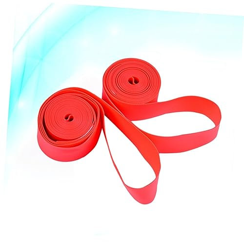 YARNOW 2stücke Reifen-schutzeinlagen Nylon Pannensicheres Felgenband Rot Für Rennrad Innenreifen Schutz Bei Langstrecken Und Rauen Bedingungen