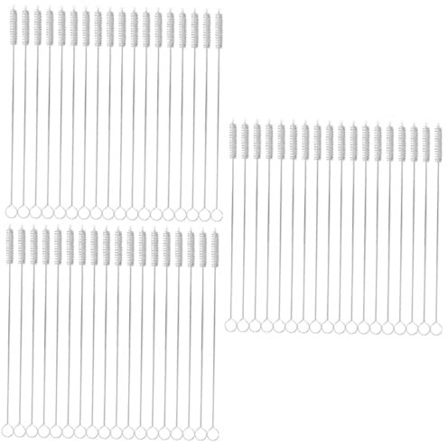 Healeved 60pcs Brush Reusable Cleaning Brush for Feeding Bottles Boys and Girls and Narrow Tubes Multi-purpose Tool for Hard Reach Areas