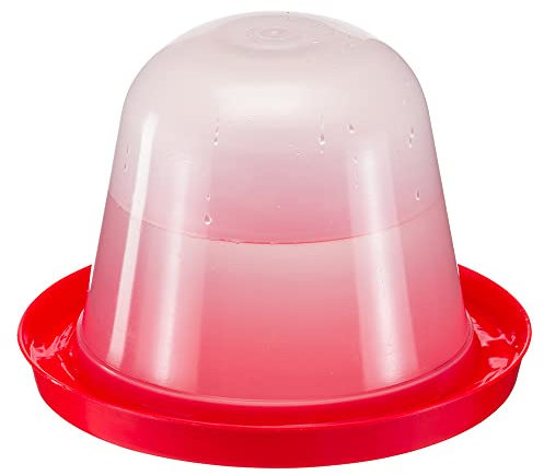 Beverino per Galline Pollame Abbeveratoio OLBIA 3, Plastica Riciclata, 3 Litri