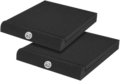 Infitronic - INSMA2333-2-pack ljuddämpningsplattor isoleringskuddar för studio-monitor (230 x 330 mm)