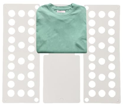 Faltbretter für Wäschemden – Hemden für Kleidung, Faltbretter für T-Shirts | Haushalts-Faltbrett aus ABS, schnelles und lustiges Brett