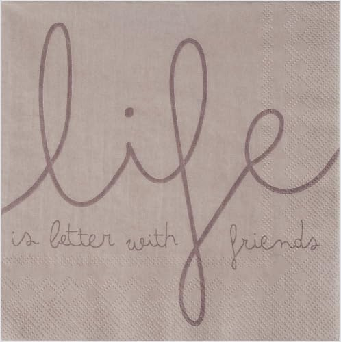 Räder Serviette Life is Better with Friends