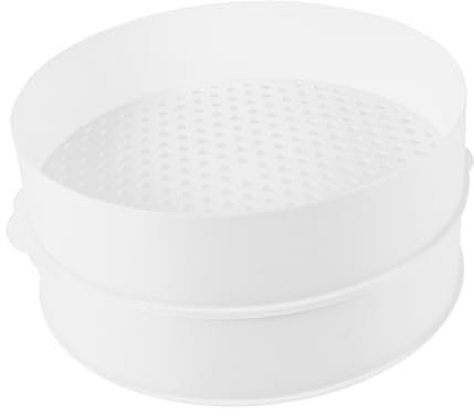PRETYZOOM Vaporera para Microondas de Plato para Cocinar al Vapor Recipiente para Microondas Práctica Caja de Vapor para Calentar Comida