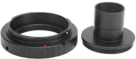 Attatore Attatore per lente T Telescope metallico di alta qualità per la fotocamera SLR M42X0 Filetto 75 mm Dimensione 24 5 mm Nero